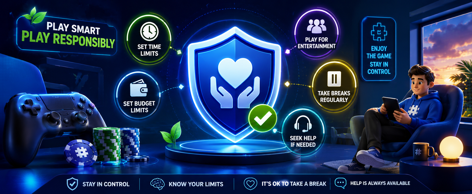 hacksaw gaming responsible gaming tips