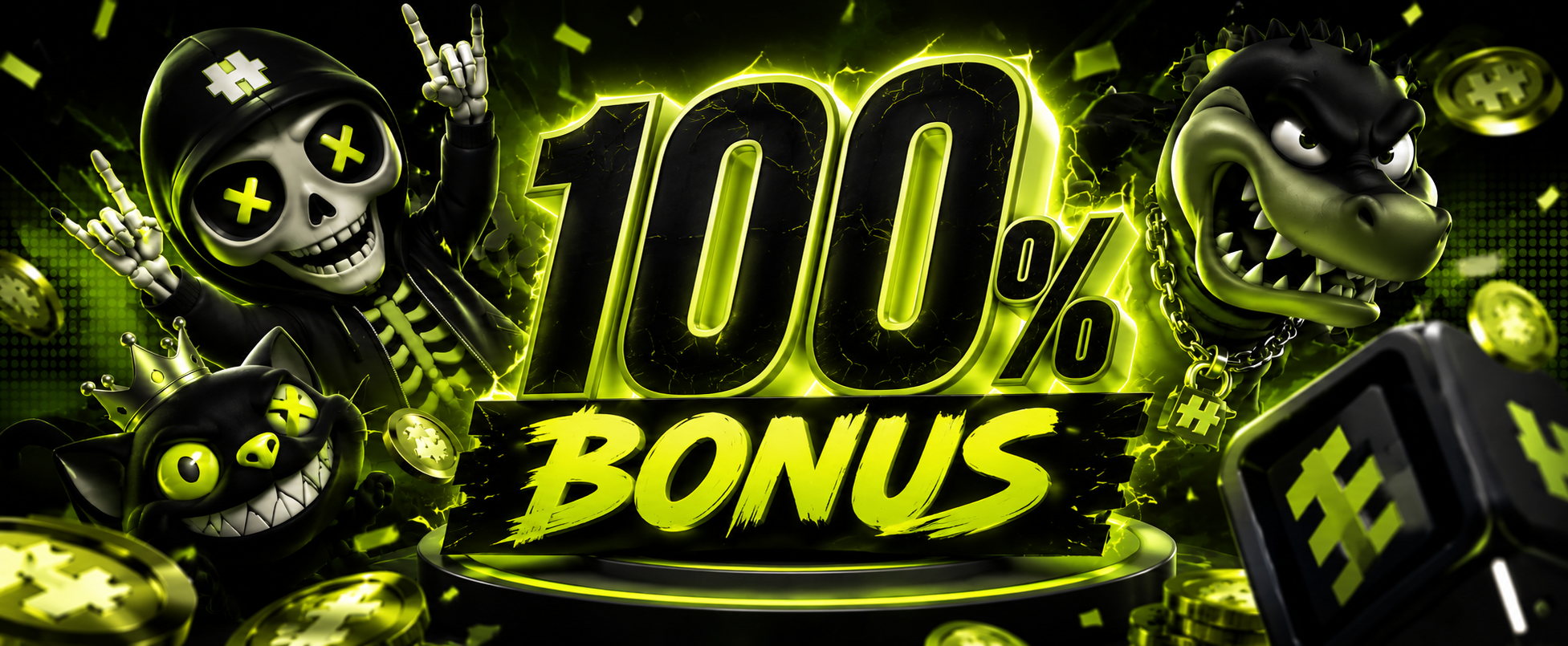 hacksaw gaming welcome bonus 100% activated